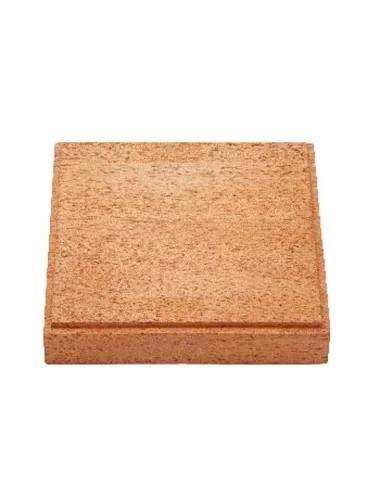 Mr Hobby -Gunze Wooden Base 10cm Square - Mr Hobby - Gunze DB-006
