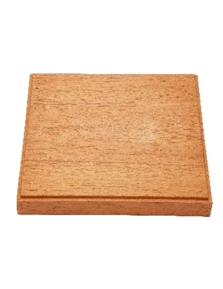 Mr Hobby -Gunze Wooden Base 15cm Square - Mr Hobby - Gunze DB-007