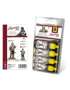 Marpat Woodland Camouflage Figures Set - AMMO by MIG Jimenez A.MIG-... 2