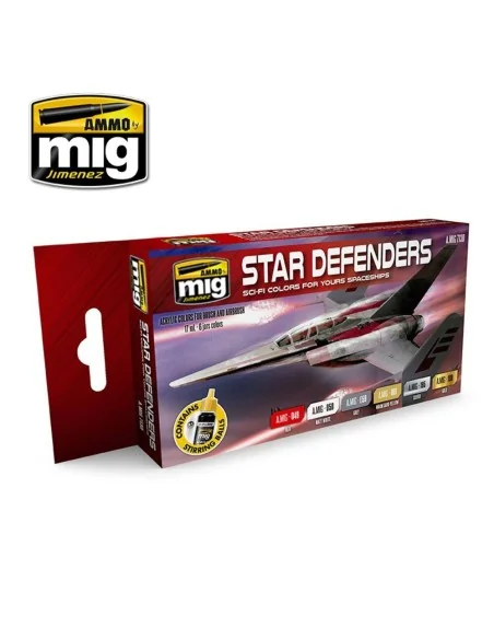 Star Defenders Sci-Fi Colors - AMMO by MIG Jimenez A.MIG-7130