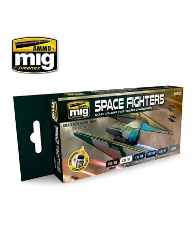 Space Fighters Sci-Fi Colors - AMMO by MIG Jimenez A.MIG-7131