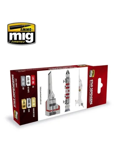 Star Defenders Sci-Fi Colors - AMMO by MIG Jimenez A.MIG-7130