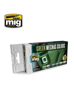 Green Mechas Colors - AMMO by MIG Jimenez A.MIG-7149