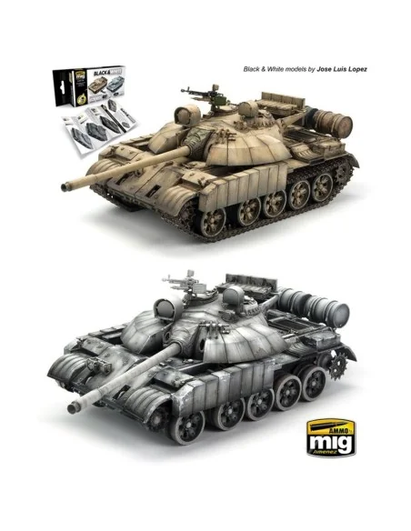 Black & White Technique - AMMO by MIG Jimenez A.MIG-7128