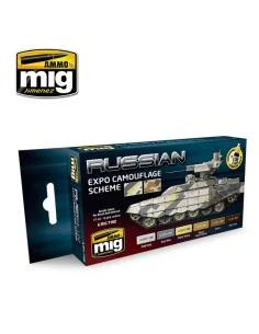 Russian Expo Camouflage Scheme - AMMO by MIG Jimenez A.MIG-7162
