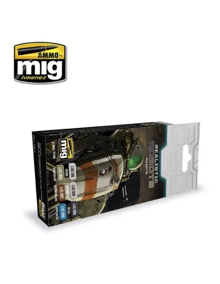 Realistic Robots Paints - AMMO by MIG Jimenez A.MIG-7156
