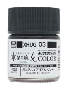 Mr Hobby -Gunze AQUEOUS GUNDAM COLOR (10ml) GUNDAM AERIAL GRAY - Mr...