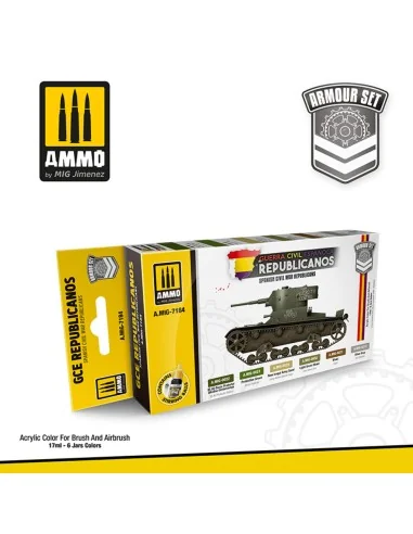 Spanish Civil War - Republicans Set - AMMO by MIG Jimenez A.MIG-7184