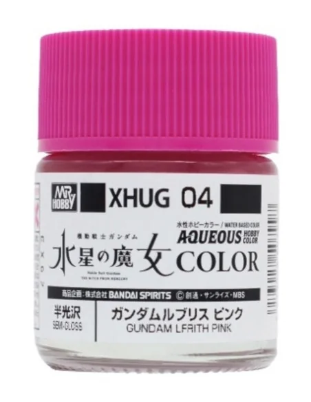 Mr Hobby -Gunze AQUEOUS GUNDAM COLOR (10ml) GUNDAM LFRITH PINK - Mr...