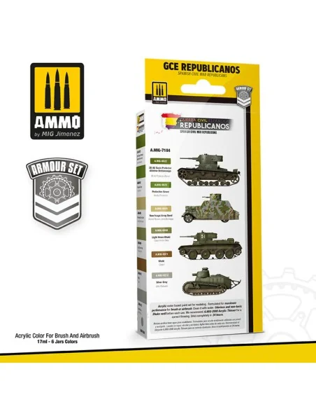Spanish Civil War - Republicans Set - AMMO by MIG Jimenez A.MIG-7184