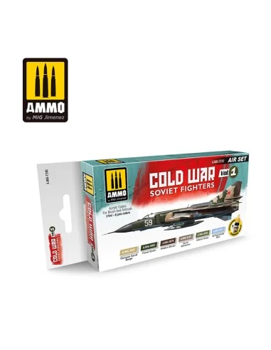 Cold War Vol. 1 - Soviet Fighters - AMMO by MIG Jimenez A.MIG-7240