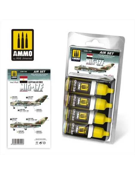 MIG-17F Egyptian Air Force Set - AMMO by MIG Jimenez A.MIG-7255