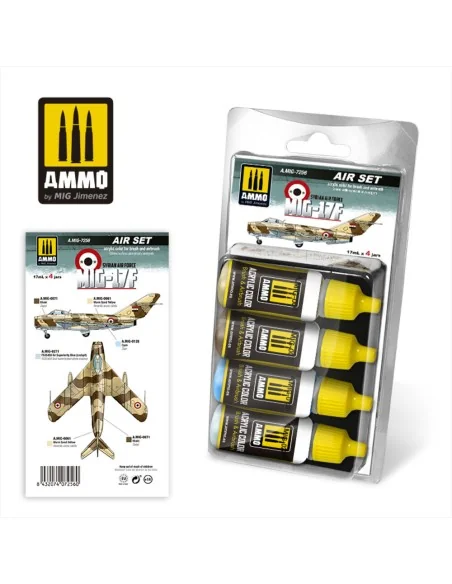 MIG-17F SyrianAir Force Set - AMMO by MIG Jimenez A.MIG-7256