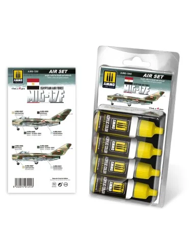 MIG-17F Egyptian Air Force Set - AMMO by MIG Jimenez A.MIG-7255