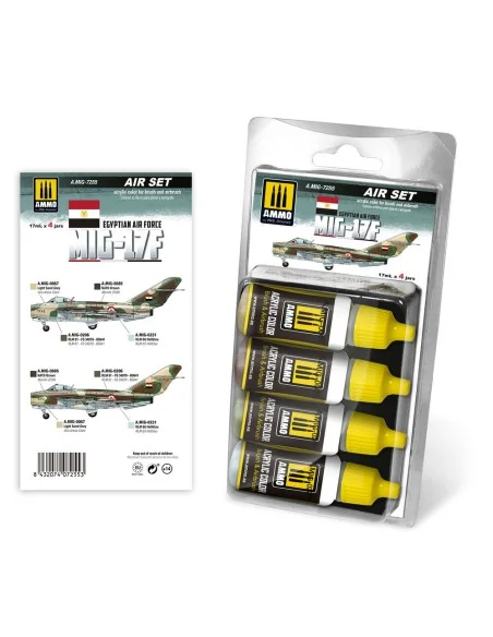 MIG-17F Egyptian Air Force Set - AMMO by MIG Jimenez A.MIG-7255