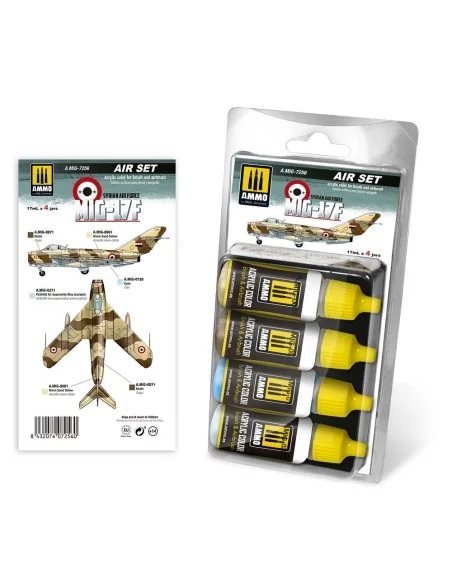 MIG-17F SyrianAir Force Set - AMMO by MIG Jimenez A.MIG-7256