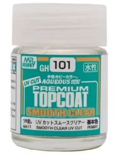 Mr Hobby -Gunze Premium Top Coat Smooth Clear UV Cut (Matt) - Mr Ho...
