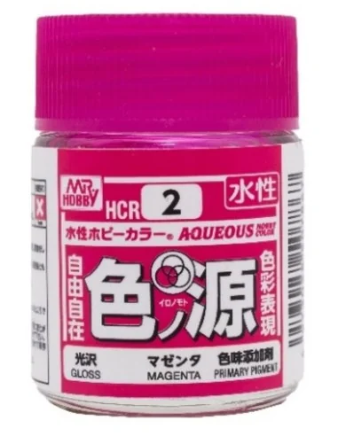 Mr Hobby -Gunze Aqueous Hobby Colors (18 ml) Primary Color Pigment ...