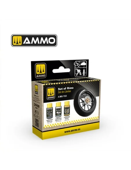 Cobra Motor Set of Rims - AMMO by MIG Jimenez A.MIG-7523