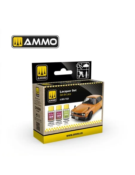 Cobra Motor Lacquer Set - AMMO by MIG Jimenez A.MIG-7520