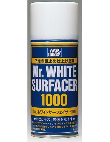 Mr Hobby -Gunze Mr. White Surfacer 1000 Spray (170 ml) - Mr Hobby -...