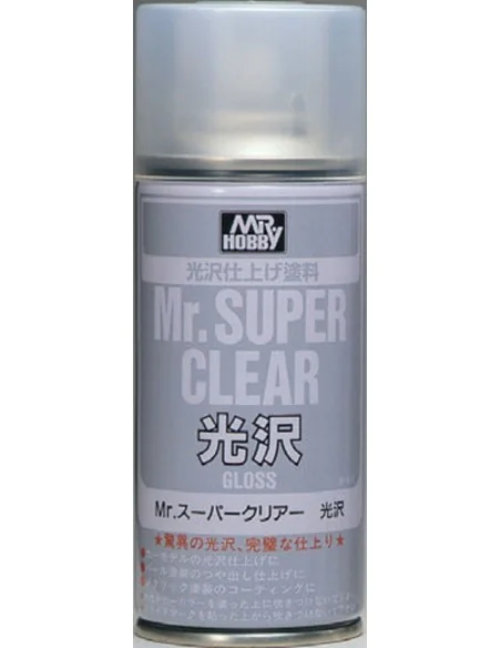 Mr Hobby -Gunze Mr. Super Clear Gloss Spray (170 ml) - Mr Hobby - G...