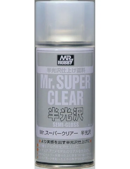 Mr Hobby -Gunze Mr. Super Clear Semi-Gloss Spray (170 ml) - Mr Hobb...