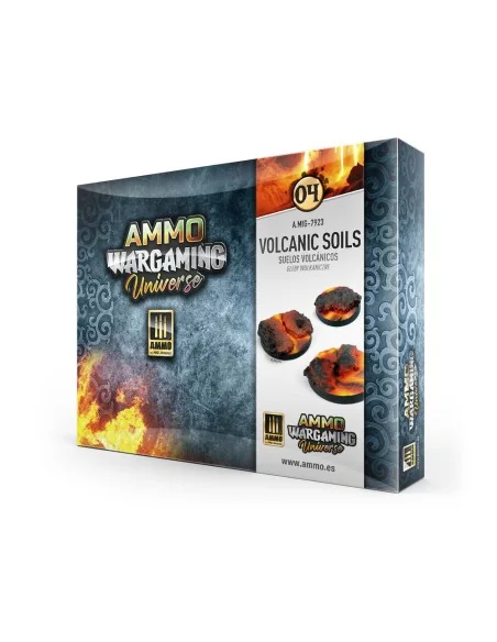 AMMO WARGAMING UNIVERSE 04 - Volcanic Soils - AMMO by MIG Jimenez A...