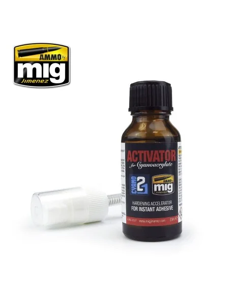 Cyanoacrylate Activator - AMMO by MIG Jimenez A.MIG-8037