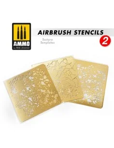 Airbrush Stencils 2 - Available Again - AMMO by MIG Jimenez A.MIG-8049 2