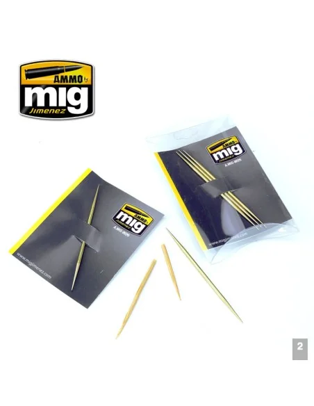 Brass Toothpicks - AMMO by MIG Jimenez A.MIG-8026