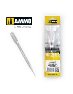 Large Pipettes 3mL (0.1 oz) - 4 pcs. - AMMO by MIG Jimenez A.MIG-8234
