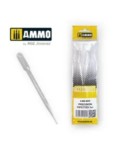 Large Pipettes 3mL (0.1 oz) - 4 pcs. - AMMO by MIG Jimenez A.MIG-8234 2