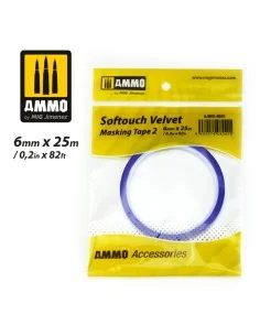 Softouch Velvet Masking Tape 2 (6mm x 25M) - AMMO by MIG Jimenez A....