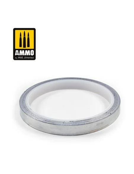 Aluminium Tape 10mm x 10M - AMMO by MIG Jimenez A.MIG-8250