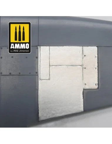Aluminium Sheets 280mm x 195mm - AMMO by MIG Jimenez A.MIG-8247