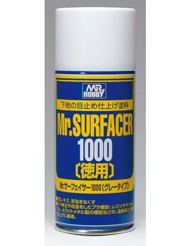 Mr Hobby -Gunze Mr. Surfacer 1000 Spray (large can 170 ml) - Mr Hob...