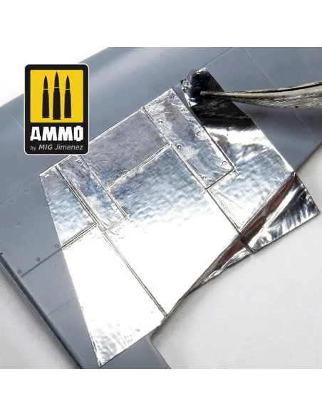 Aluminium Sheets 280mm x 195mm - AMMO by MIG Jimenez A.MIG-8247