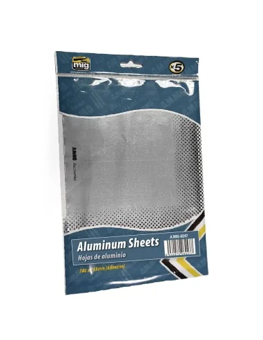 Aluminium Sheets 280mm x 195mm - AMMO by MIG Jimenez A.MIG-8247