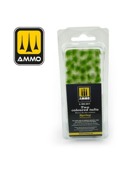 Two Coloured Tufts - Spring - AMMO by MIG Jimenez A.MIG-8417