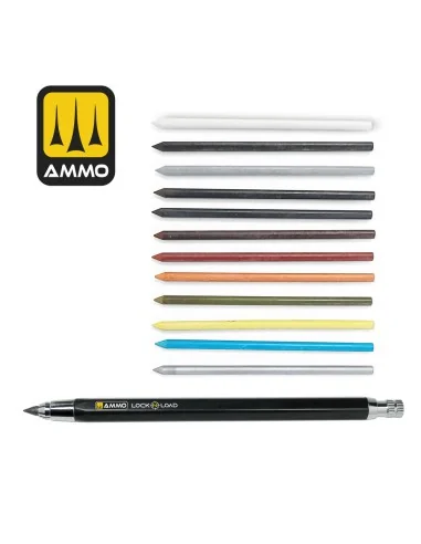 LOCK N LOAD - Weathering Rechargable Technical Pencil - AMMO by MIG...