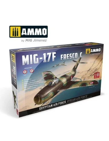 MIG-17F Egypt - Syria, 1/48 - AMMO by MIG Jimenez A.MIG-8511