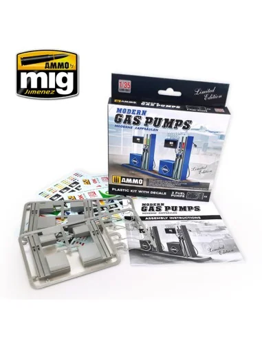 1/35 Gas Station, 1/35 - AMMO by MIG Jimenez A.MIG-8501