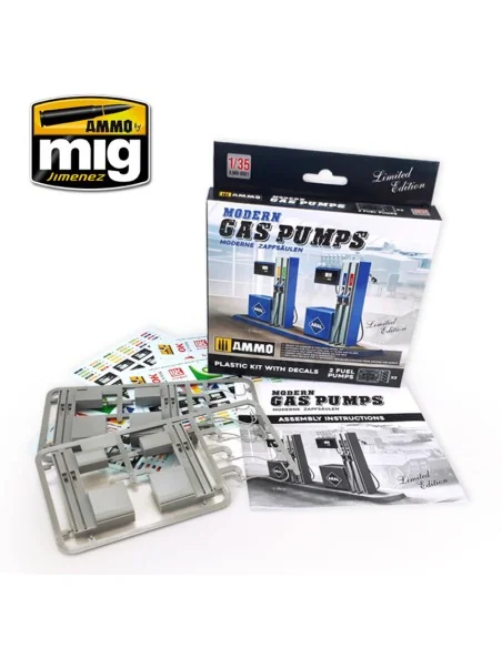 1/35 Gas Station, 1/35 - AMMO by MIG Jimenez A.MIG-8501