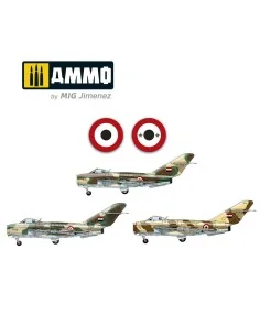 MIG-17F Egypt - Syria, 1/48 - AMMO by MIG Jimenez A.MIG-8511 2