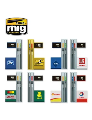 1/35 Gas Station, 1/35 - AMMO by MIG Jimenez A.MIG-8501