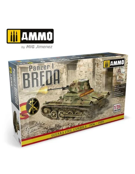 1/35 Panzer I Ausf. A Breda - Spanish Civil War Light Tank Destroye...