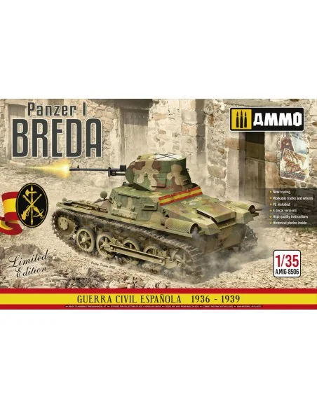 1/35 Panzer I Ausf. A Breda - Spanish Civil War Light Tank Destroye...