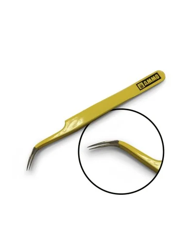 Curved Tweezers - AMMO by MIG Jimenez A.MIG-8544