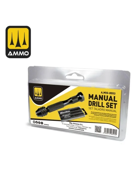 Manual Drill Set - AMMO by MIG Jimenez A.MIG-8553